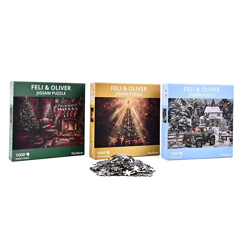 Julet jubel Jigsaw -puslespill